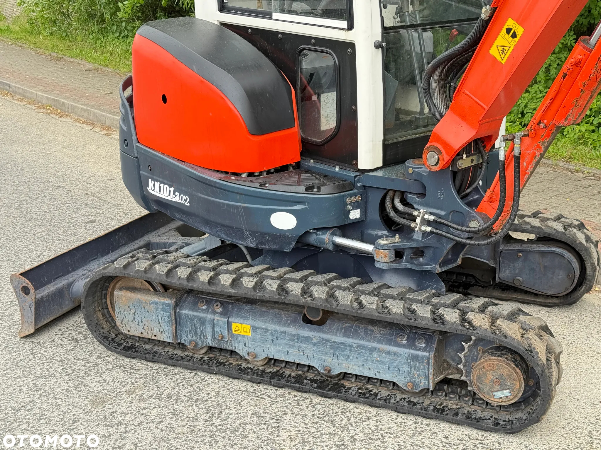 Kubota * Sprowadzona * Minikoparka * Kubota KX 101-3Q2 * 3.6 Tony * - 21