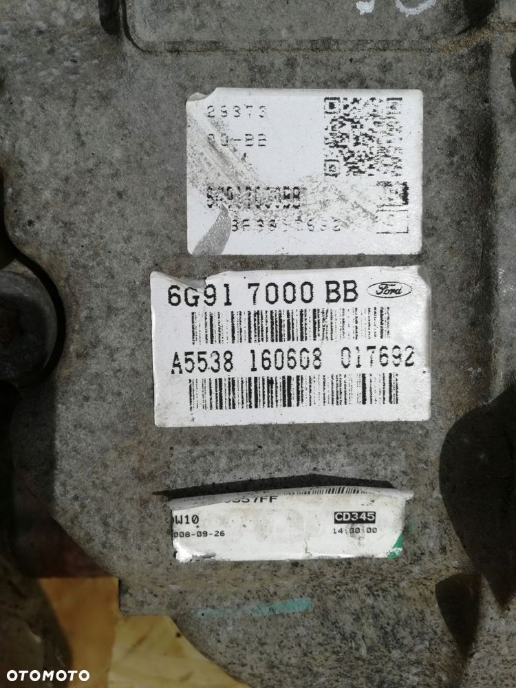 ford mondeo skrzynia biegów 6g91 7000 bb tf-81sc automat 2.0 diesel 140km - 4