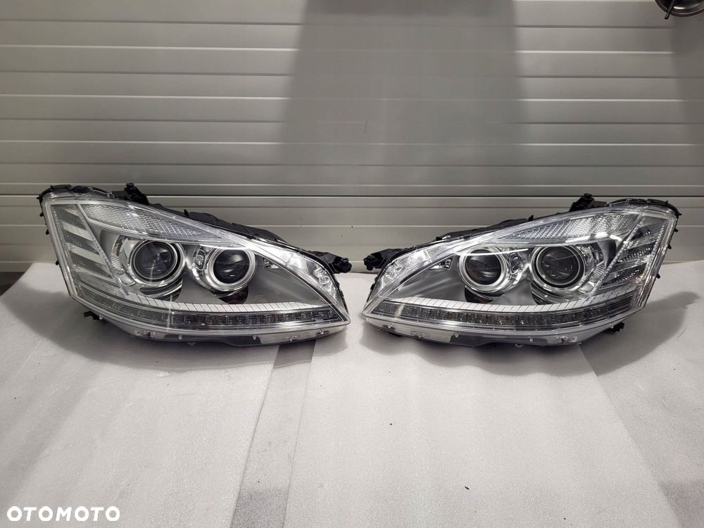 mercedes-benz s w221 night vision xenon komplet lamp przednich a2218204939 - 2