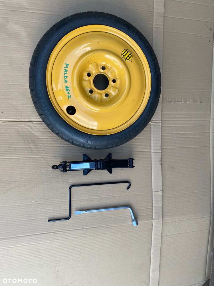 Koło dojazdowe dojazdówka 16 MAZDA 3 III 5   + ZESTAW - 7
