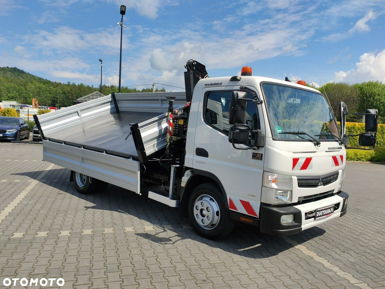 Mitsubishi Canter Fuso 9C18 3.0/180KM Automat, HDS FASSI F30 Wywrotka 3-str - 6