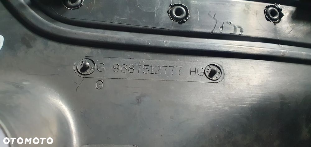 Nakładka listwa osłona progu lewa Citroen C5 III 9687512777 - 5