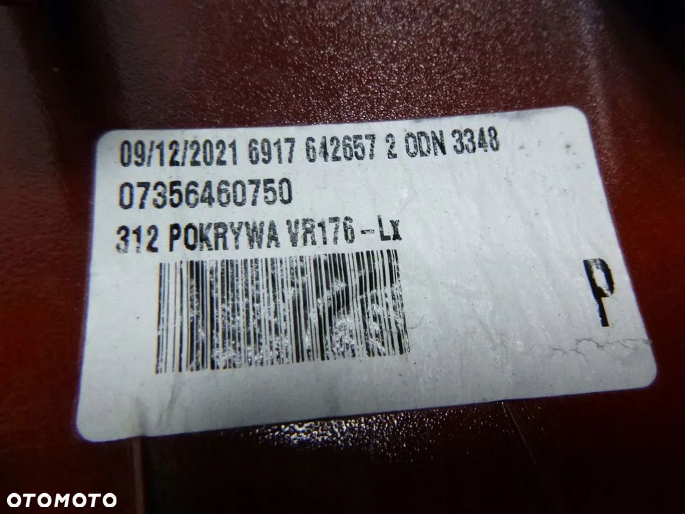 FIAT 500 OSŁONA OBUDOWA NAKŁADKA LUSTERKA LEWA ORYGINAŁ - 25