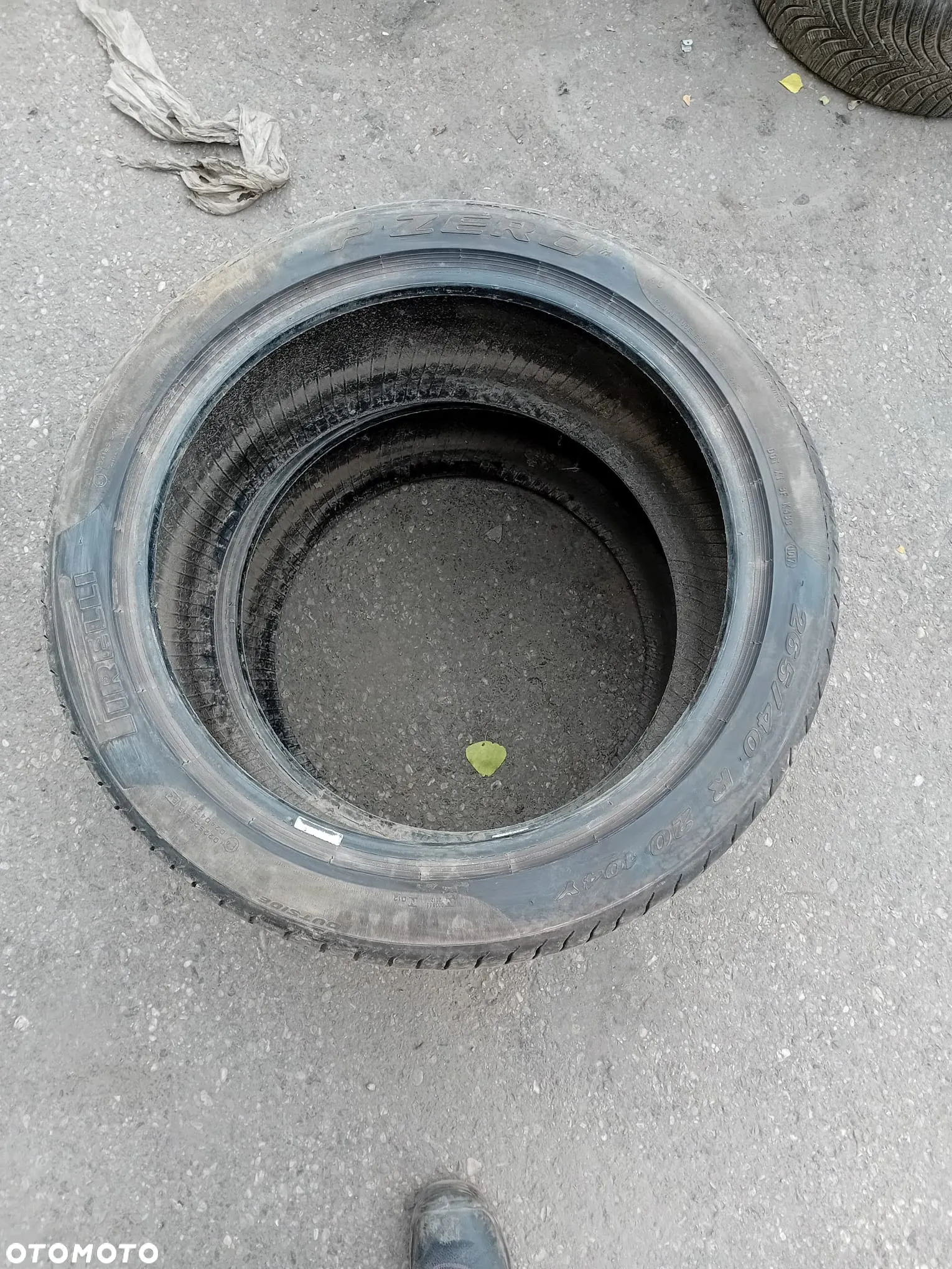 Opona Pirelli P Zero 265/40R20 używana lato - 2