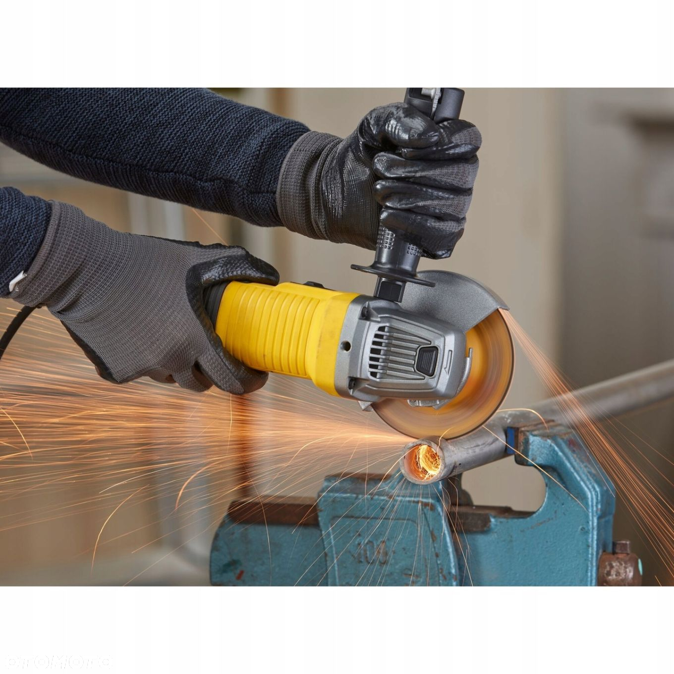 STANLEY FATMAX SZLIFIERKA KĄTOWA ELEKTRYCZNA POLERKA 125MM 850W FMEG220-QS - 5