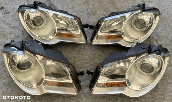 VW Touran 1T Lift reflektor prawy lewy zwykły lampa przód komplet