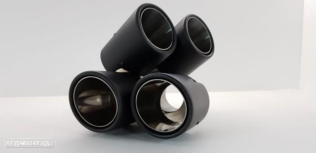 Ponteiras de Escape Look Akrapovic Duplas - 1