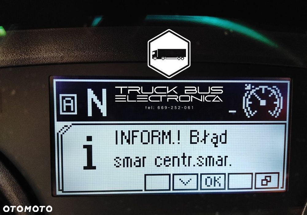 Centralne smarowanie MAN - Emulator TGX TGS - 81.49101-6078 - 6