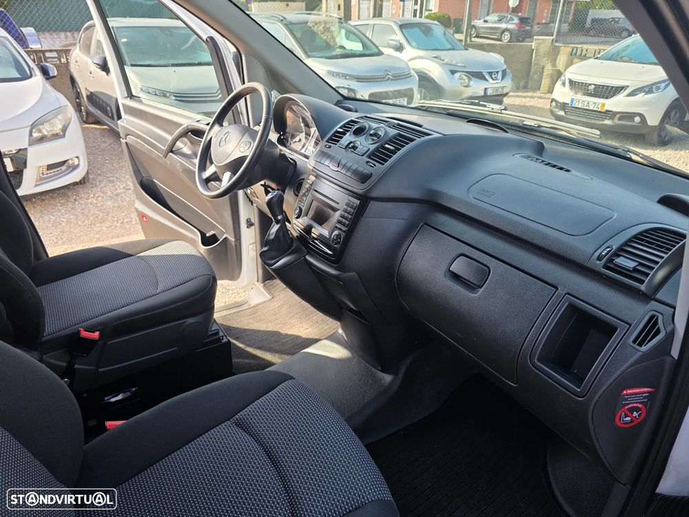 Mercedes-Benz Vito 113 CDI lang - Automática - Tecto Alto - 9