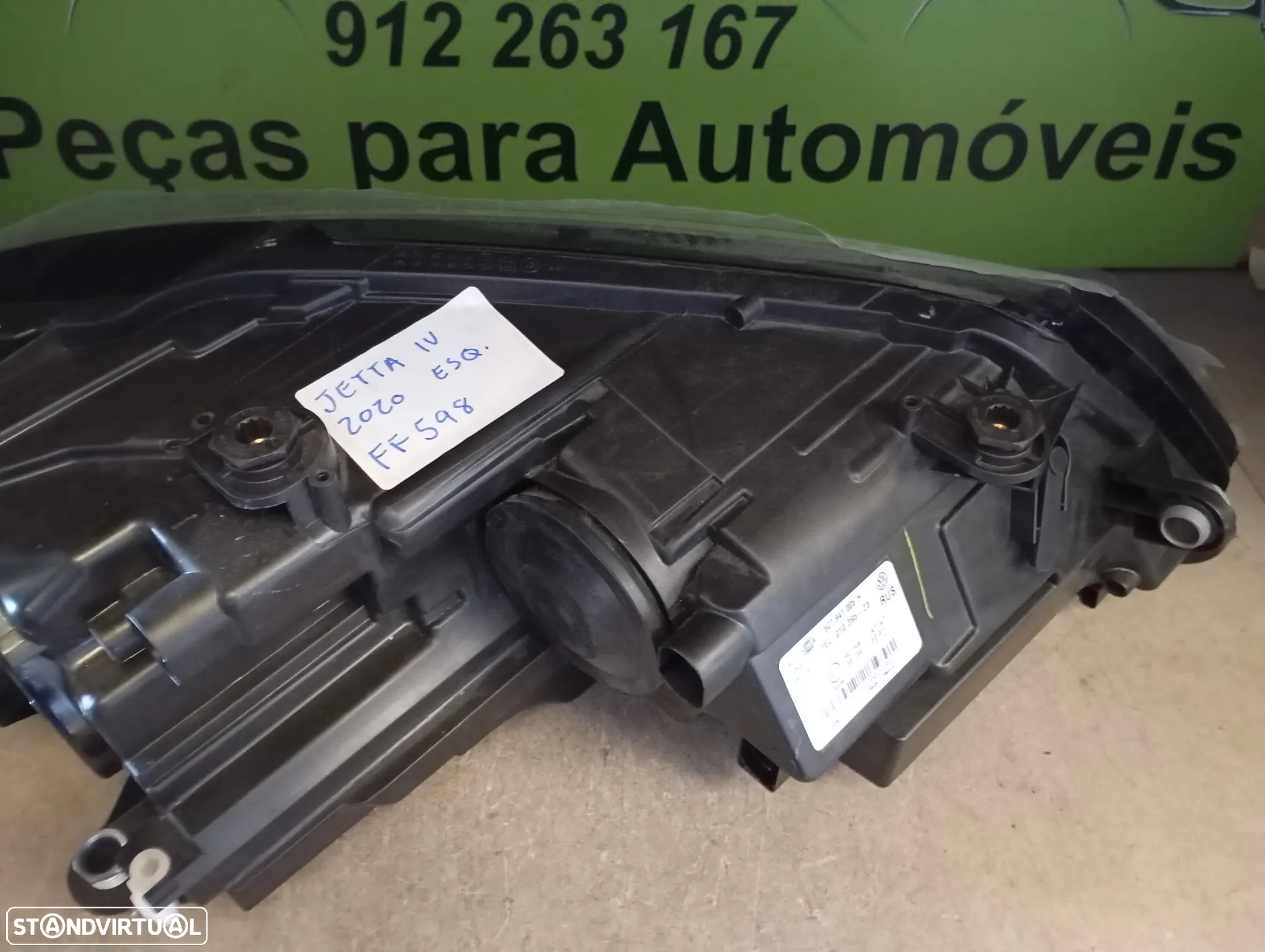 VW JETTA IV FAROL ESQUERDO - FF598 - 6