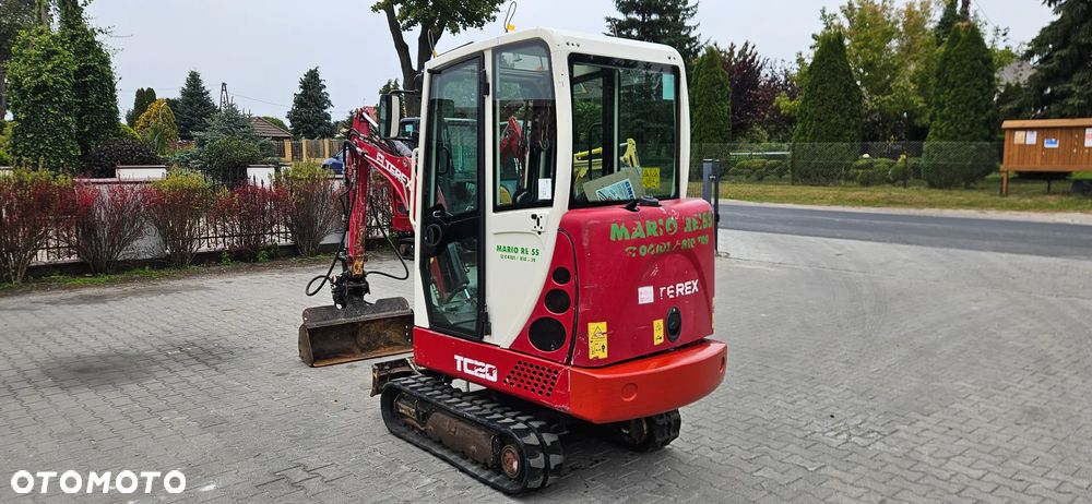 Terex TC 20 poszerzane gąsienice 2 łyżki z Niemiec - 3