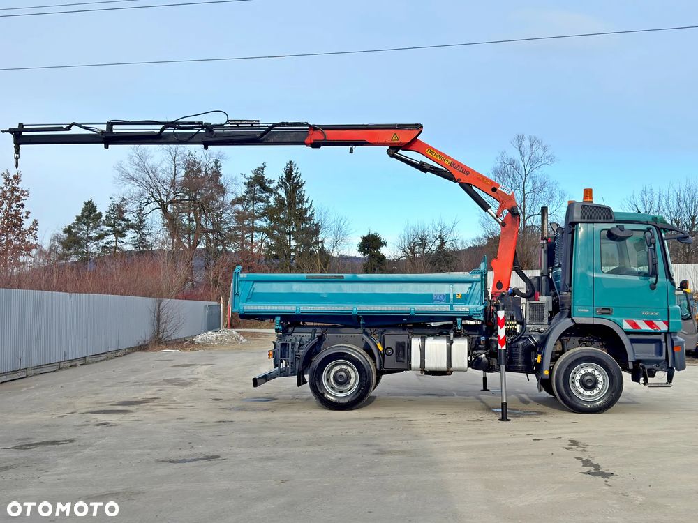 Mercedes-Benz ACTROS 1832 * WYWROTKA 4,00 m * PK 9501 * STAN BDB * 4x4 - 6