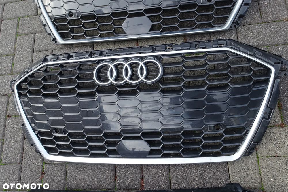 ATRAPA GRILL AUDI A3 8Y 20r.- Sline pdc POŁYSK MAT - 10