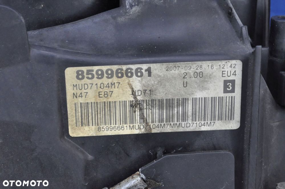 E87 E82 E90 E91 2.0D 143KM SILNIK N47D20A N47D20C - 4