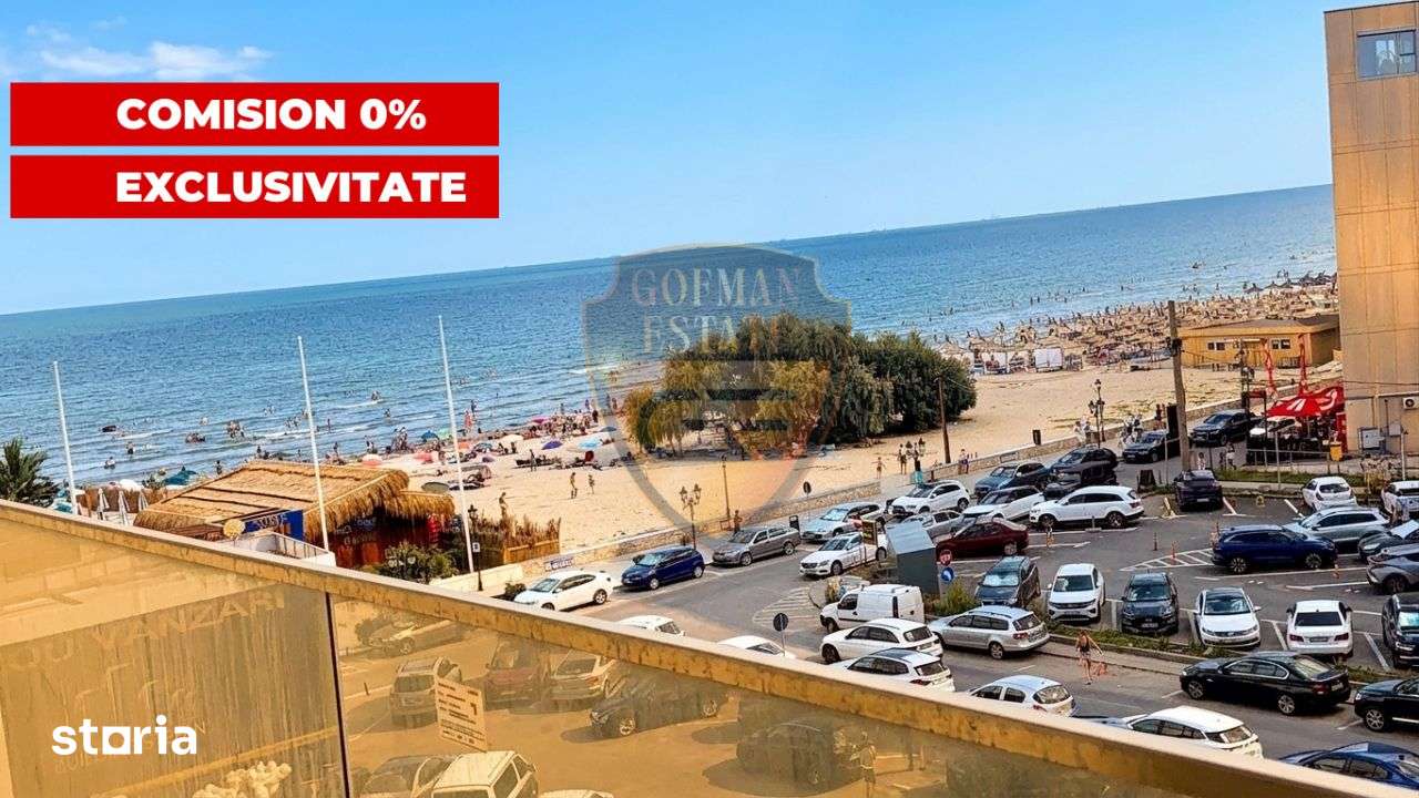 Nobel Beach Building Ștefan Promenada Prima Linie Vedere la Mare Mama — fotografia 1