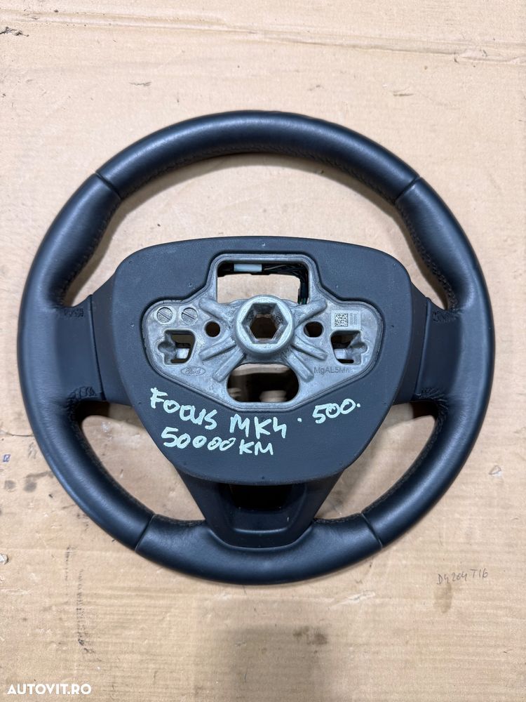 Volan piele cu comenzi FORD FOCUS MK4 an 2018-2025 uzura minima - 5