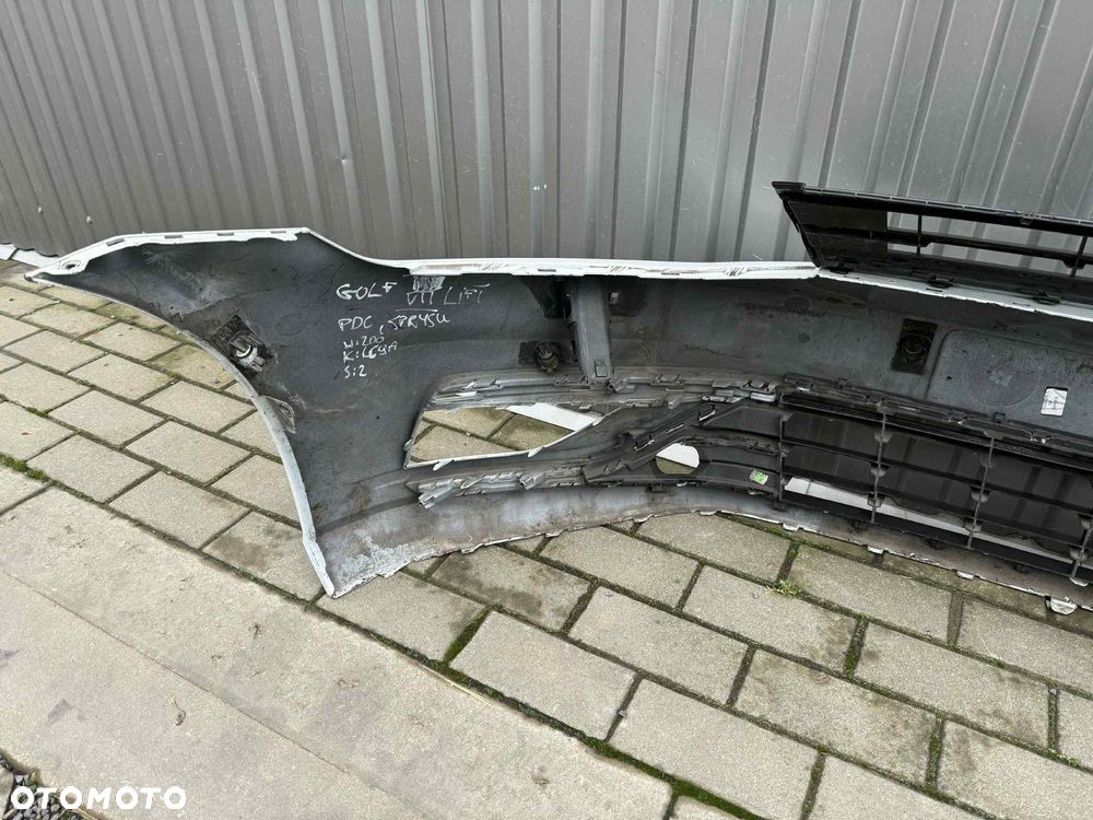 Vw Golf VII Lift Zderzak Przód Przedni LC9A 16-20 Sprysk. PDC RADAR - 9