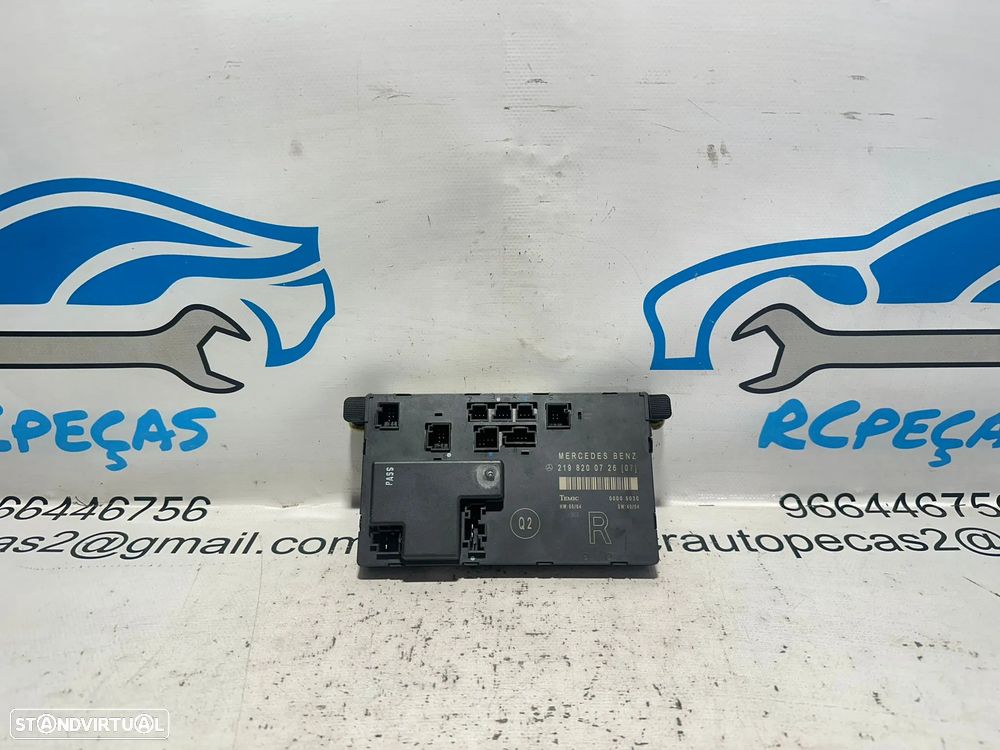 .Módulo Confort SRS Mercedes Benz CLS C219 W219 219 820 07 26