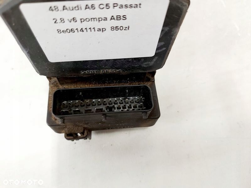 audi a6 c5 passat b5 2.8 v6 pompa abs hamulcowa 8e0614111ap - 5