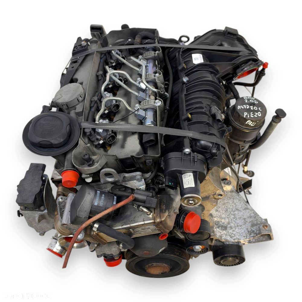SILNIK N47D20C BMW E81 E82 E87 E90 E91 X3 E83 2.0 D DIESEL 177KM 155 990km - 3