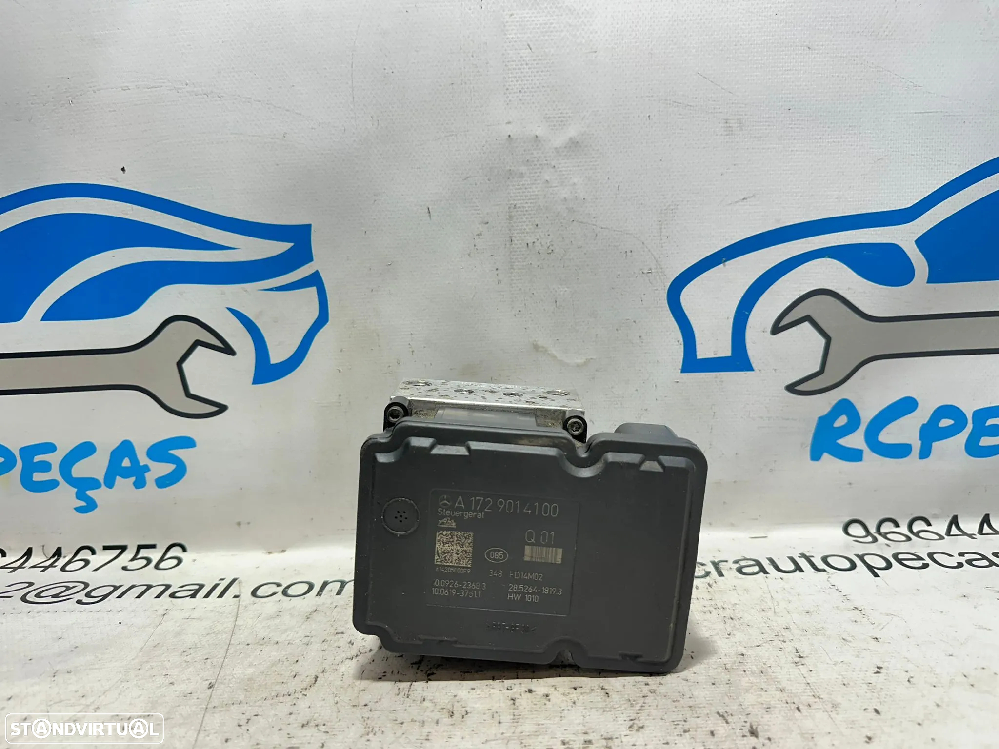 .Modulo ABS Bloco Hidráulico Mercedes Benz A 172 431 43 12 - 10.0212-0823.4 - 7