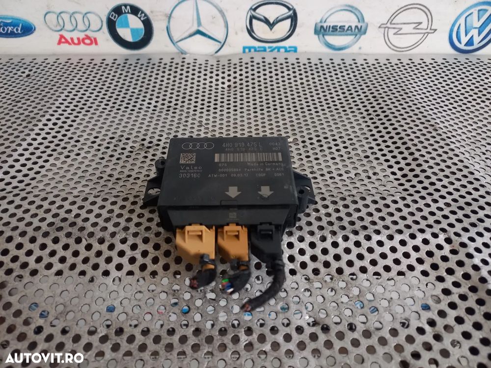 Modul Calculator Senzori Parcare Parktronic Audi A6 4G C7 A7 A8 D3 Cod 4HL - 2