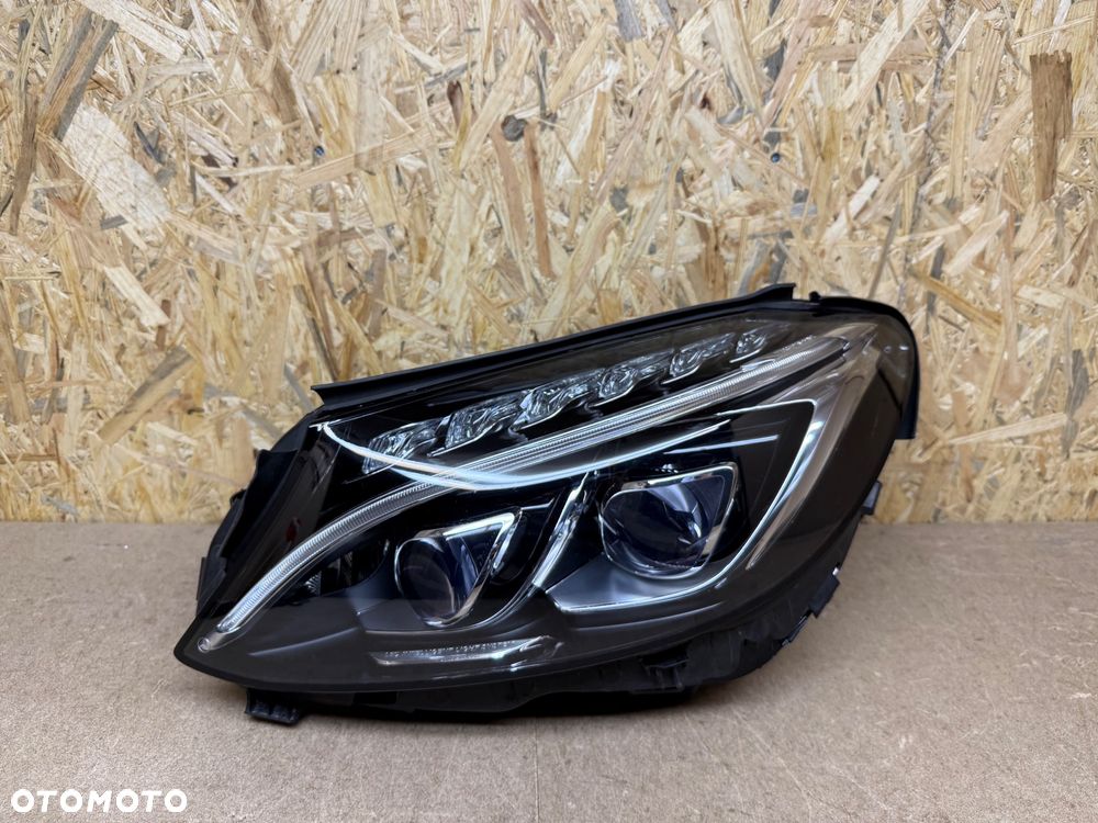 LAMPA LEWA FULL LED ILS MERCEDES BENZ C KLASA W205 A205 - 14