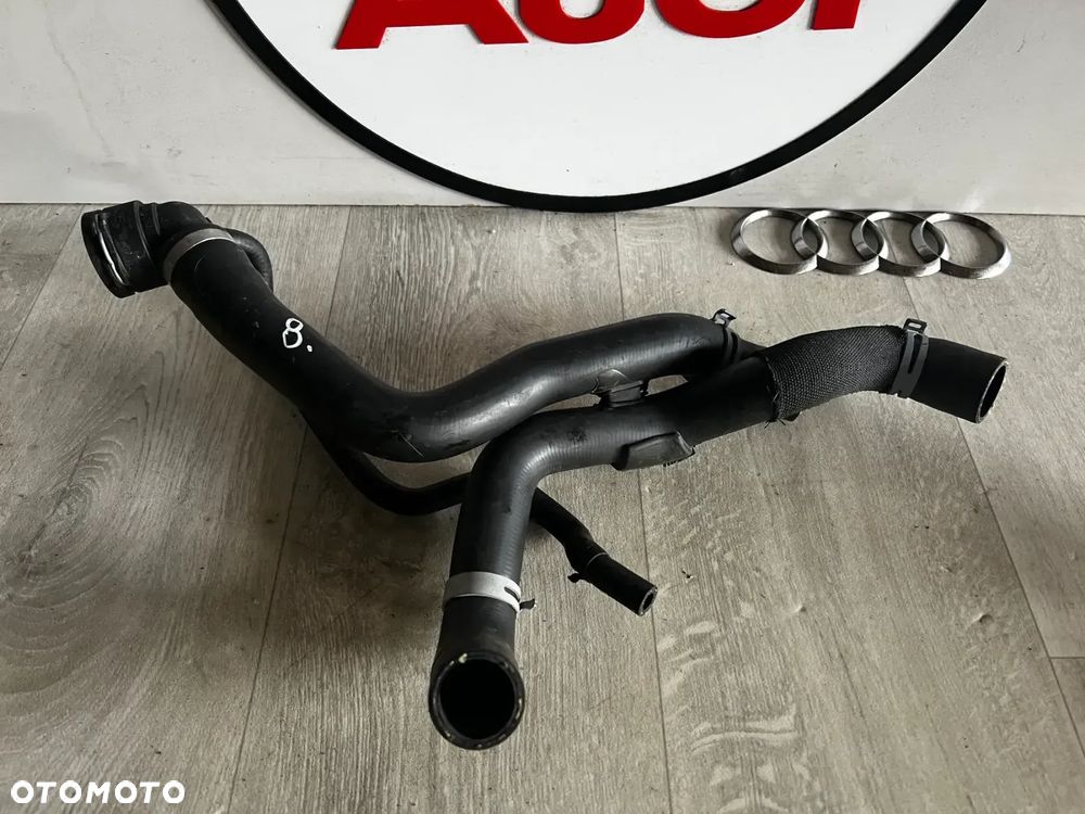 VW AUDI SKODA Silnik Wąż PRZEWÓD WODY DODATKOWA POMPKA KOMPLET WĘŻY DO SILNIKA KOD: DXD BEI MKB 3WA121049G 5Q0121156D - 1