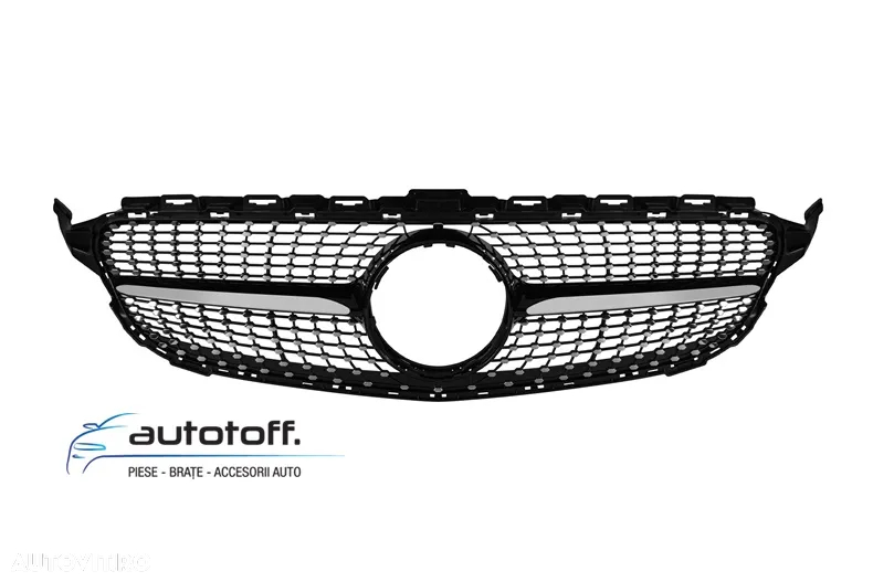 Grila centrala Mercedes C-Class W205 S205 C205 A205 (14-18) Diamond Design - 3
