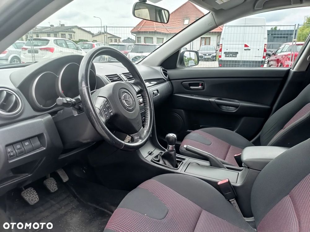 UWAGA ! 2007 MAZDA 3 SEDAN 1,6 BENZYNA 105PS 150TYS PRZEBIEG ! KLIMATRONIC PARKTRONIC I WLASCICIEL PL - 5
