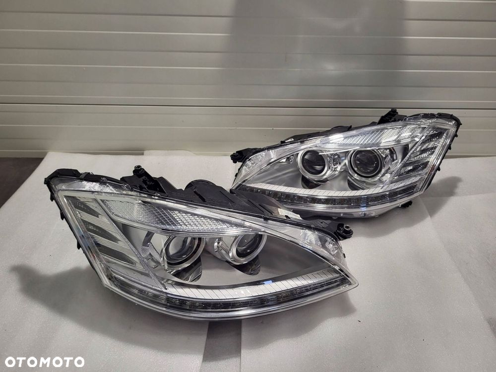 mercedes-benz s w221 night vision xenon komplet lamp przednich a2218204939 - 4