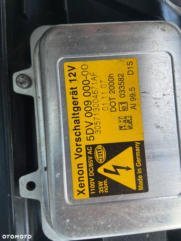 BMW 5 E60 E61 03-07 LAMPA XENON DYNAMIC LEWY PRZÓD KOMPLETNA, ORYG, EUROPA - 11