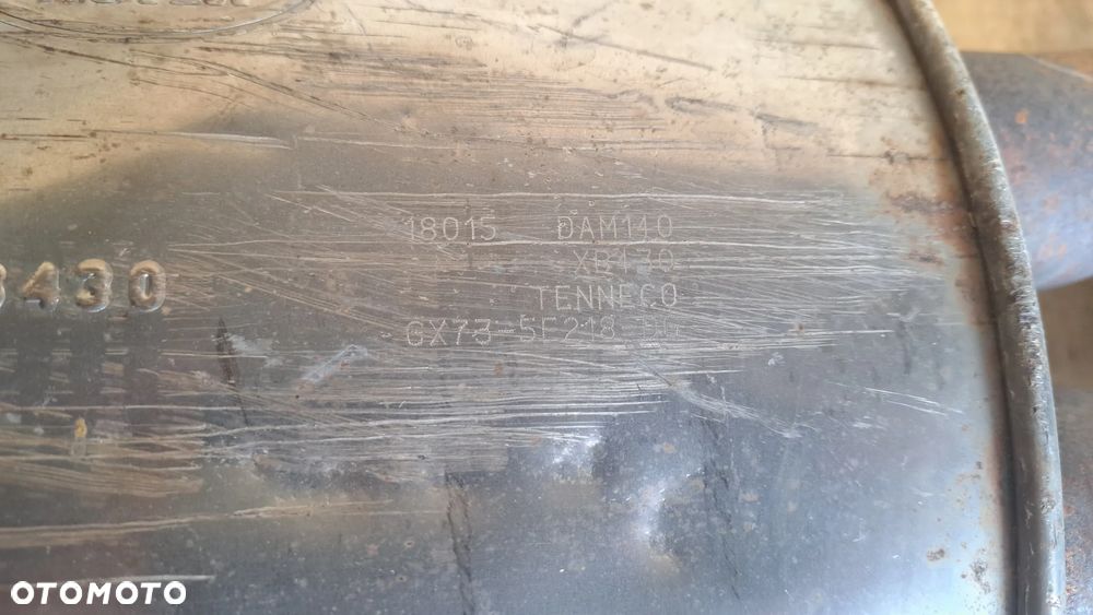 Jaguar XE GX73 tłumik rury rura łącznik tłumika układ wydechowy wydech - 3