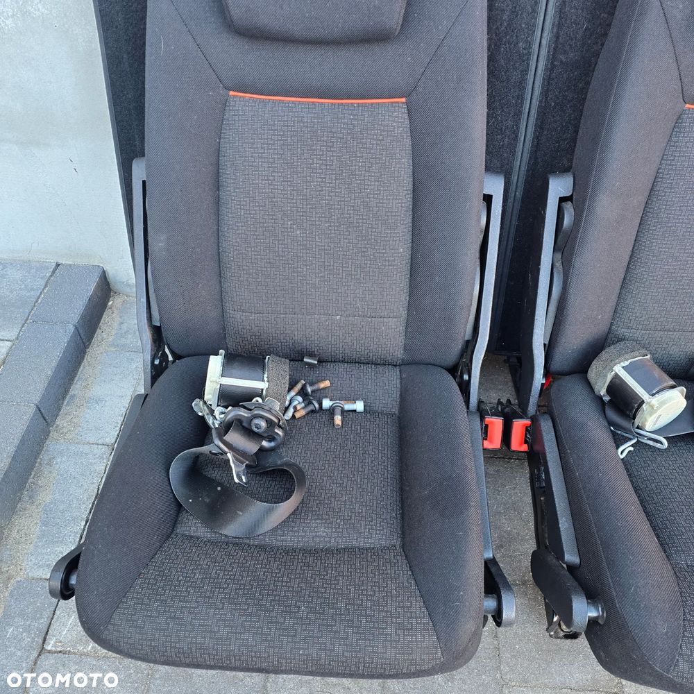 FORD S-MAX 2006 TRZECI RZĄD SIEDZEŃ WRAZ Z PASAMI - 1