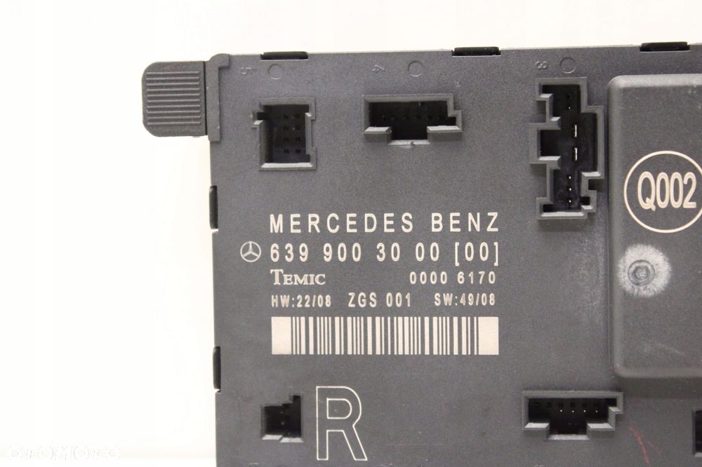 mercedes vito w639 03r- moduł komfortu 6399003000 - 4