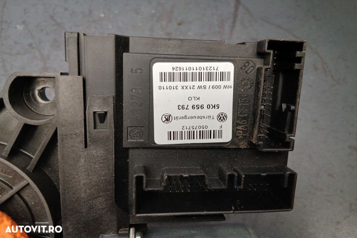 Motoras macara geam fata stanga 5K0959701B 5K0959793 5K0959701B 5K095 - 4