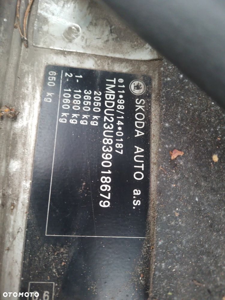 SKODA SUPERB  01-06 1.9 TDI AWX   ZDERZAK PRZÓD PRZEDNI  9102 - 20