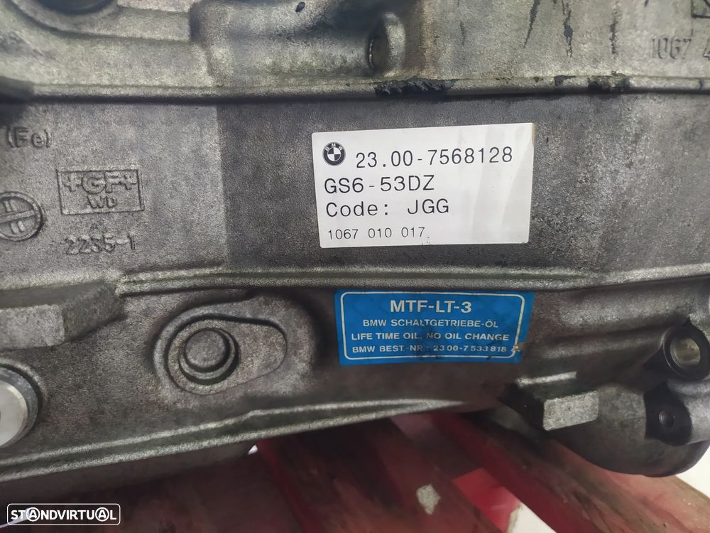 Bmw caixa velocidades 123D 204cv ano 2009 ref: JGG GS6-53DZ N47D20B - 4