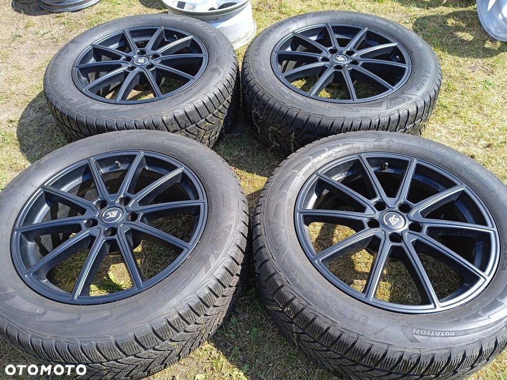 Felgi aluminiowe 5x112 Audi VW Mercedes opony zimowe 255/55 R19 7mm - 3