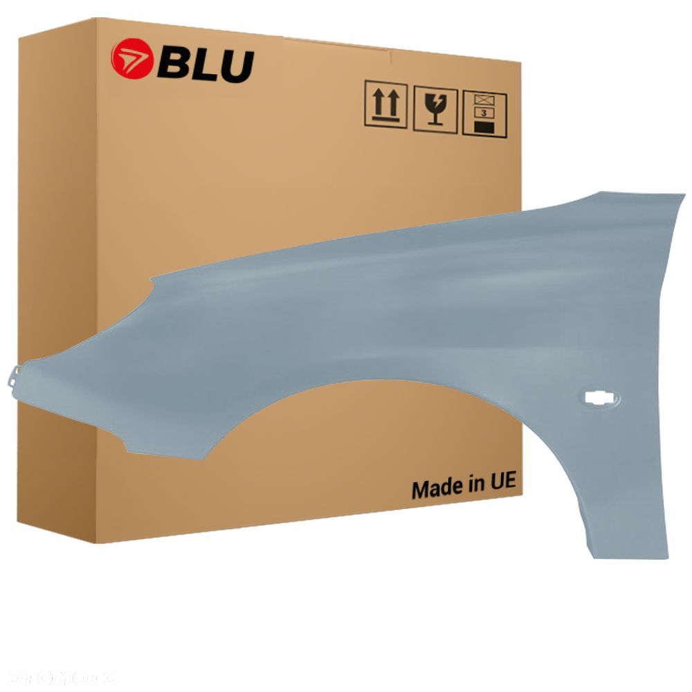 BLU Błotnik PEUGEOT 206 CC EYL Lewy Przód Szary 1998-2009 GrisIceland - 1
