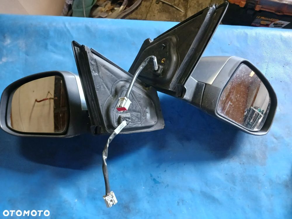 Lusterko zewnętrzne Ford Mondeo MK4 IV lewe prawe 5 PIN kolor 76 srebrne - 1