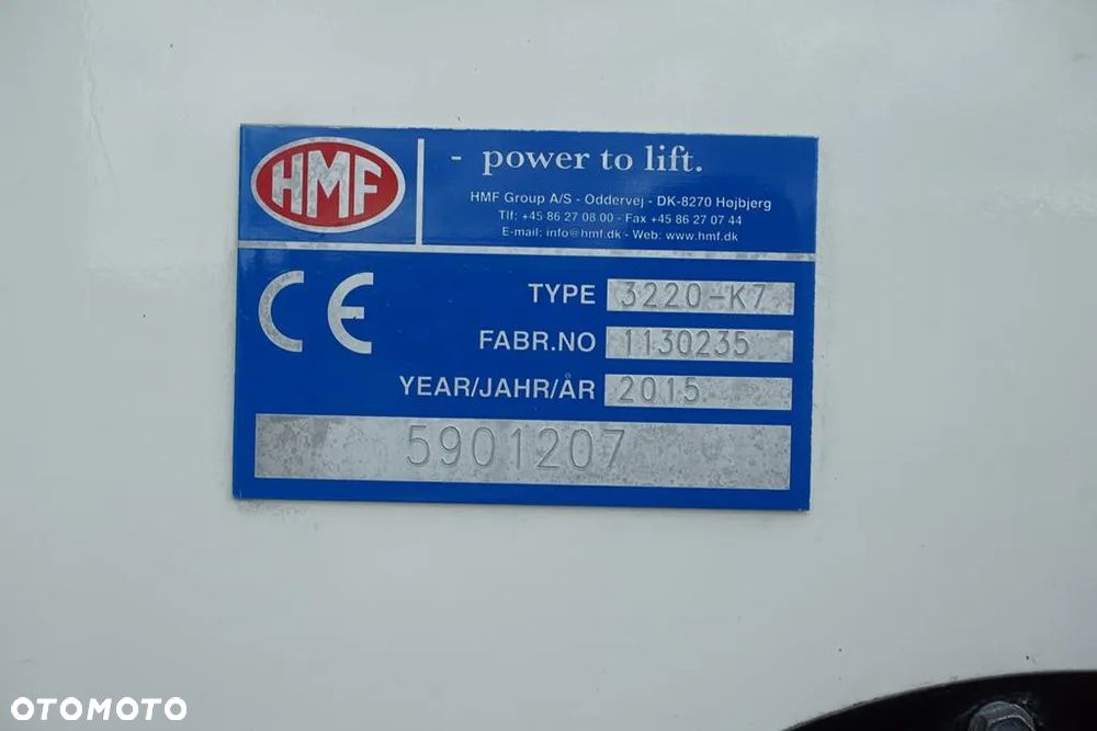 Scania G 490 / 6 X 2 / SKRZYNIOWY + HDS / HMF 3220 K7 / WYSIĘG 18,9 M - 35