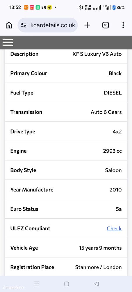 Jaguar XF 3.0 V6 S Luxury - 3
