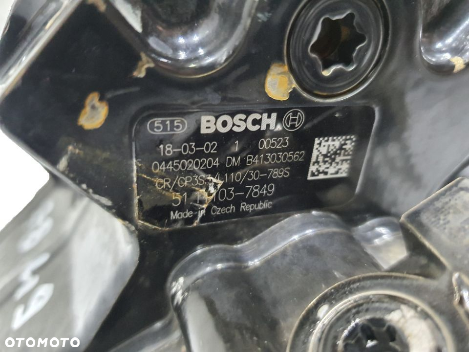 POMPA WYSOKIEGO CIŚNIENIA MAN TGL TGM 51111037849 BOSCH 0445020204 - 4