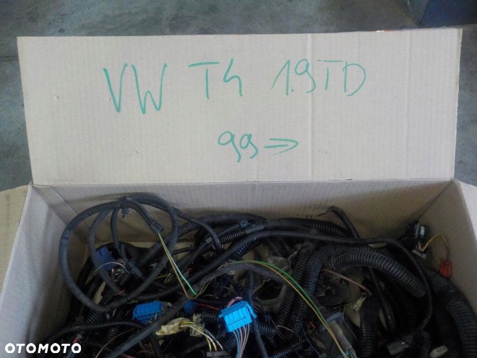 VW T4 1.9 TD 99- WIĄZKA INSTALACJA ELEKTRYCZNA - 2
