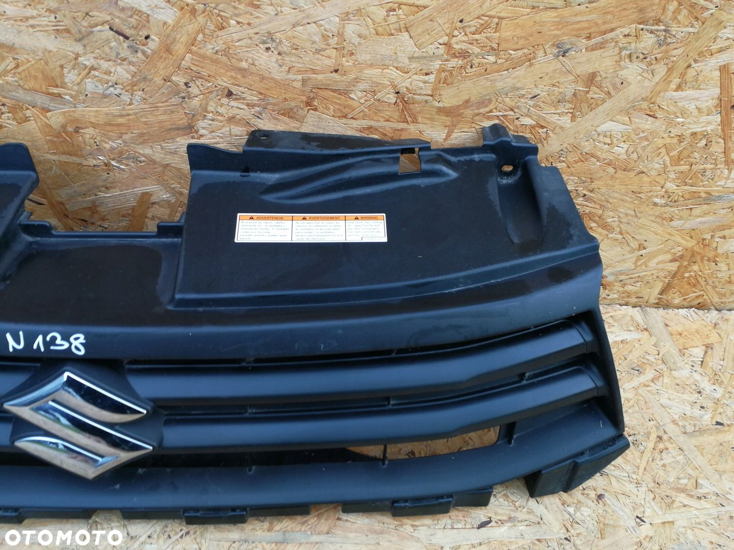 SUZUKI CELERIO 14- ATRAPA KRATKA GRILL ZDERZAKA PRZEDNIEGO 71741-84M0 - 3