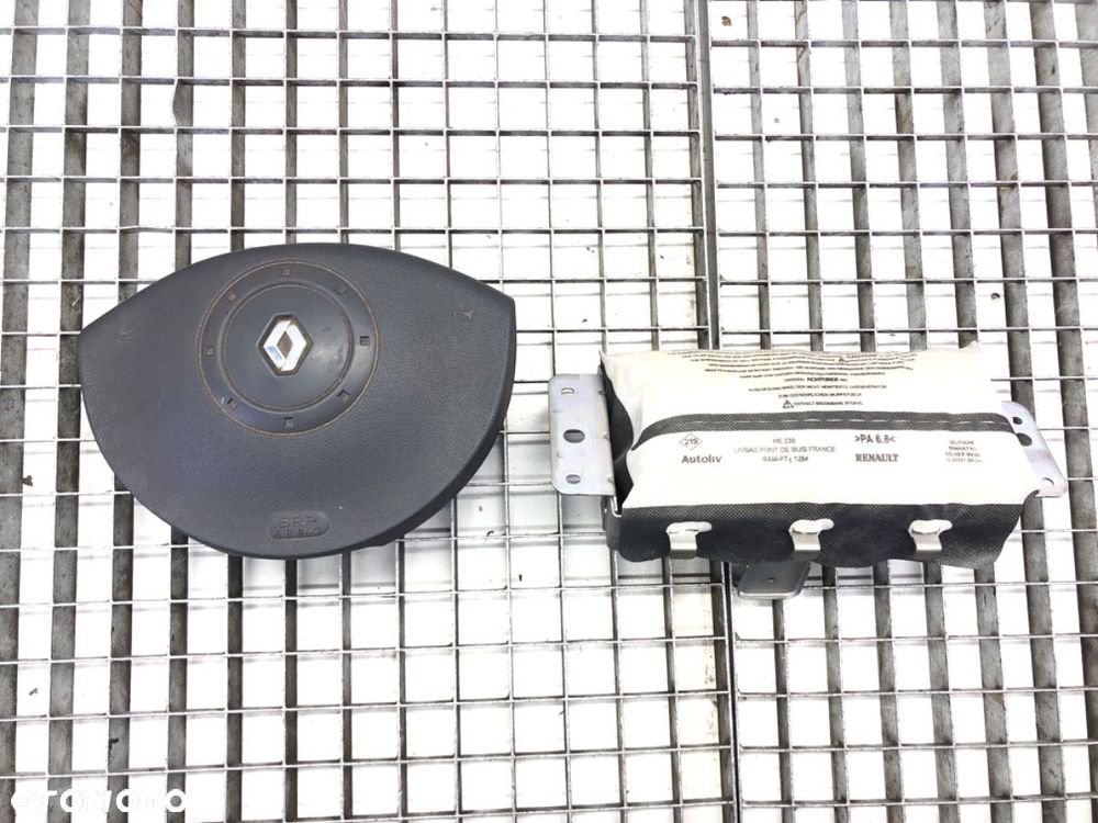 KOKPIT PODUSZKI PASY KOMPLET  RENAULT KANGOO / GRAND KANGOO II (KW0/1_) 2008 - 2022 1.5 dCi 85 - 9