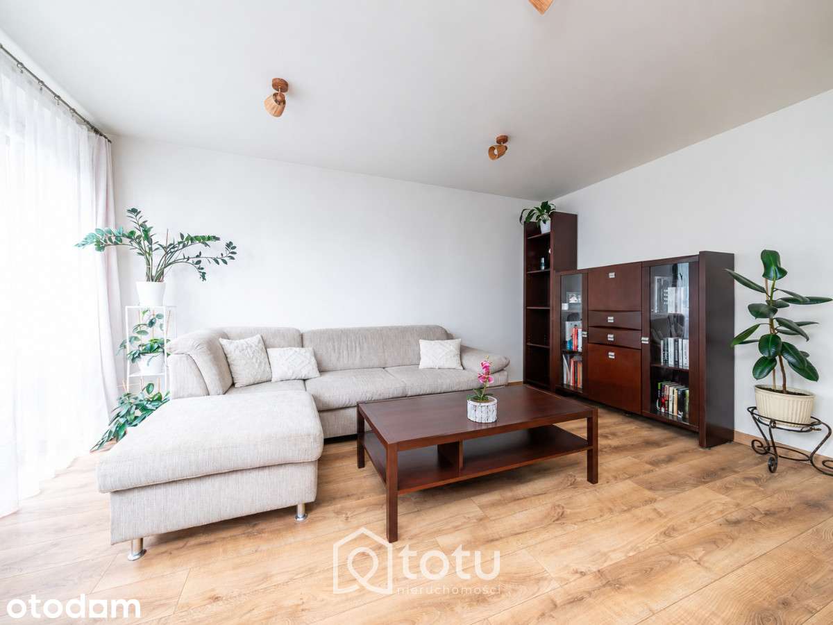 Dwustronne 60,5 m² | balkon | centrum