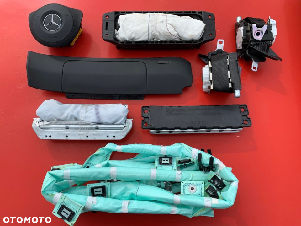 MERCEDES S CL W222 W217 PAS PASY NAPINACZ AIRBAG PODUSZKA POWIETRZNA KIEROWCY LIFT LIFTING 2 II Raz2 - 10