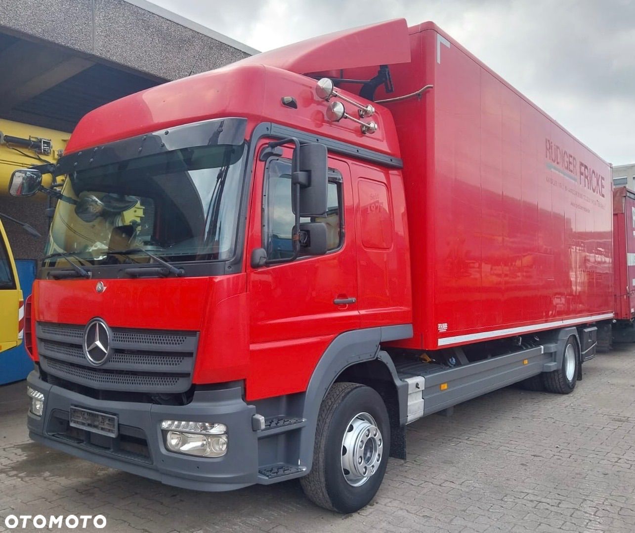Mercedes-Benz ATEGO 1630 / KONTENER / WINDA / 18 PALET / NISKI PRZEBIEG / AUTOMAT / ŁADOWNOŚĆ 7 620 KG / SYPIALKA / EURO 6 - 1